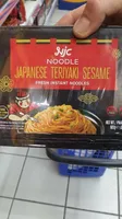 Instant noodle japanese teriyaki sesame