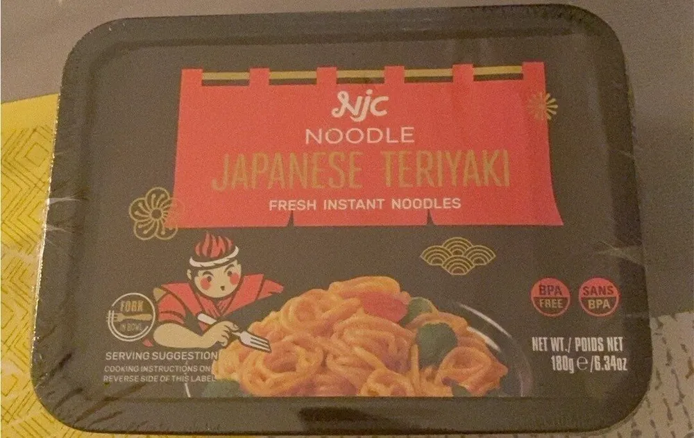 Noodle japanese teriyaki