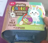 Happy Easter chocolate eggs