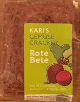 Gemüse Cracker Rote Bete