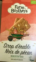 Biscuits sirop d'érable noix de pécan