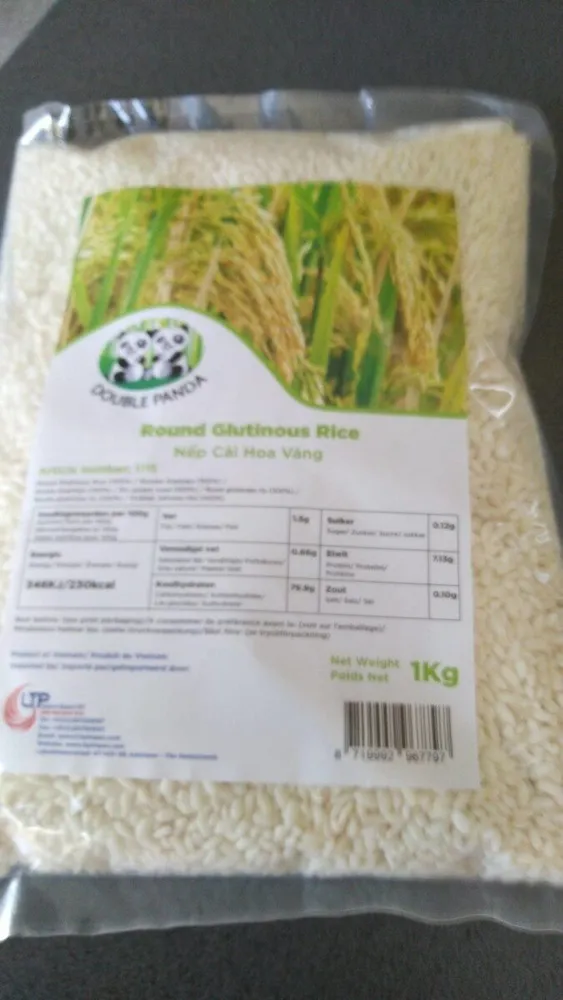 Riz gluant rond