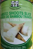 Pousses de bambou tranche