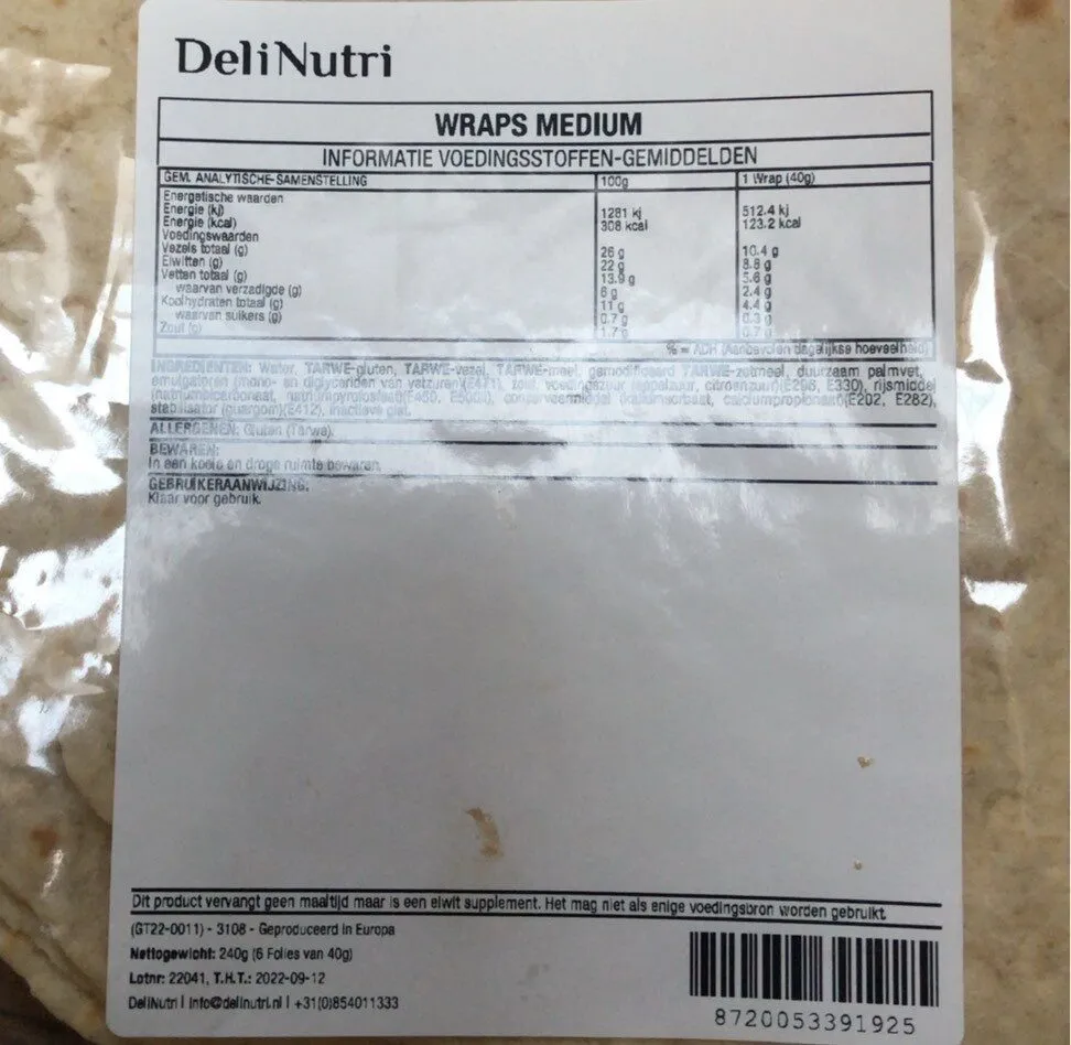 Wraps Medium