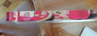 Ready rolled sugar paste disc fire red