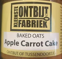 Baked Oats Apple Carrot Cake