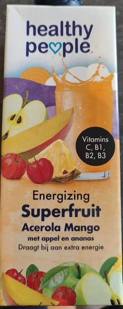 Healthy people Energizing superfruit acerola mango