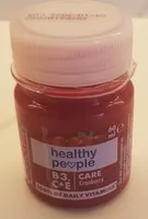 Healthy people care cranberrie