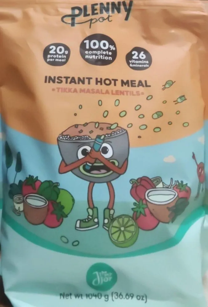 Instant Hot Meal Tikka Masala Lentils