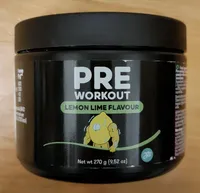 Pre Workout Lemon Lime Flavour