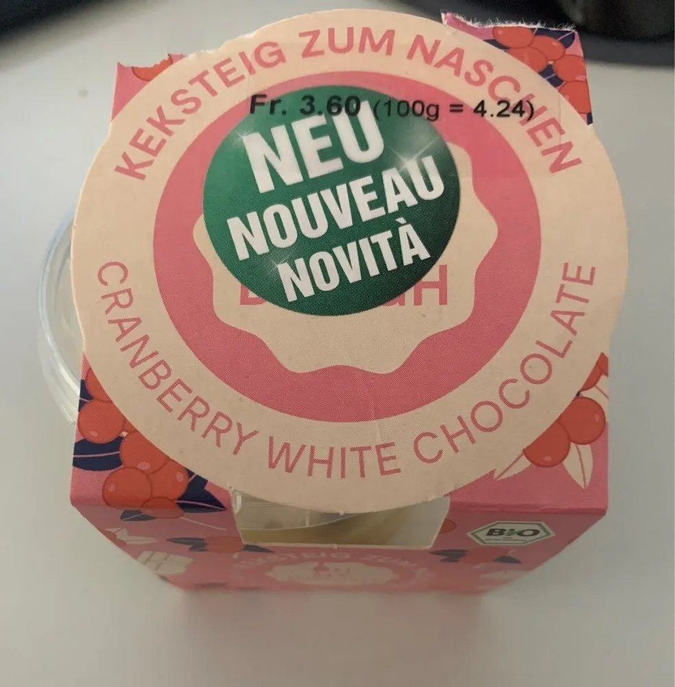 Keksteig zum Naschen