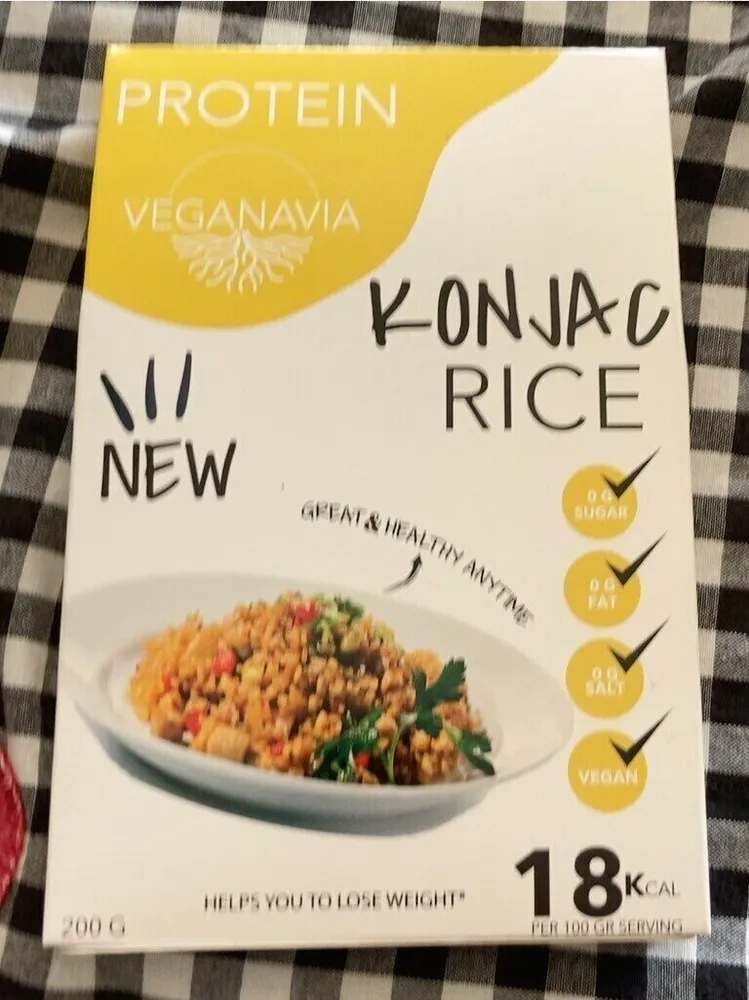 Konjak rice