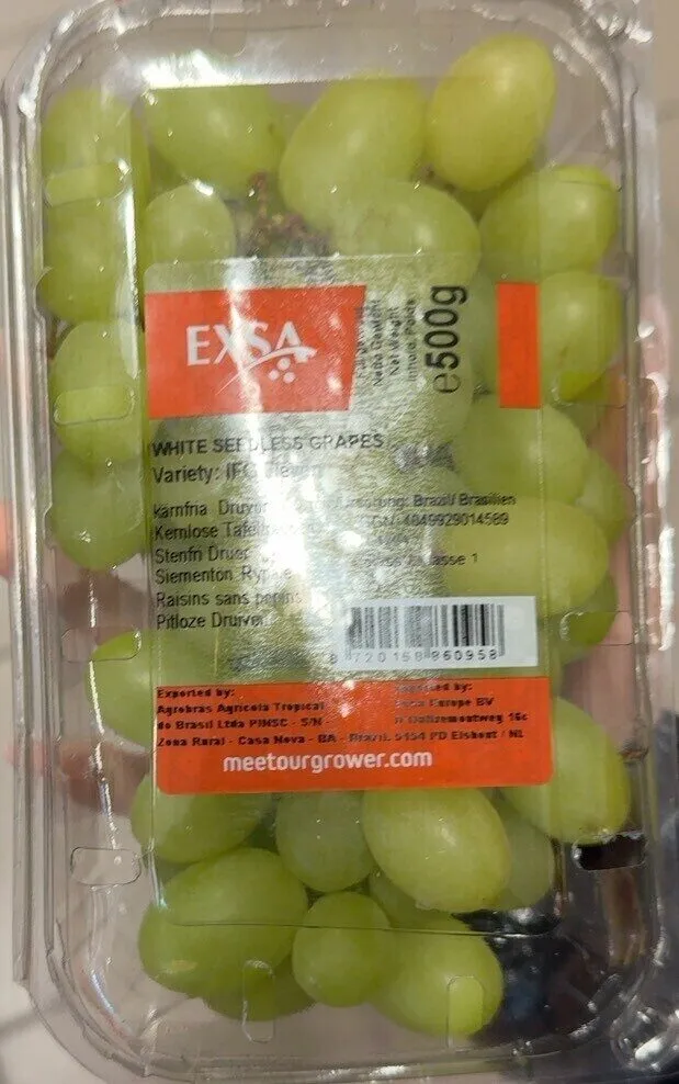White Seedless Grapes
