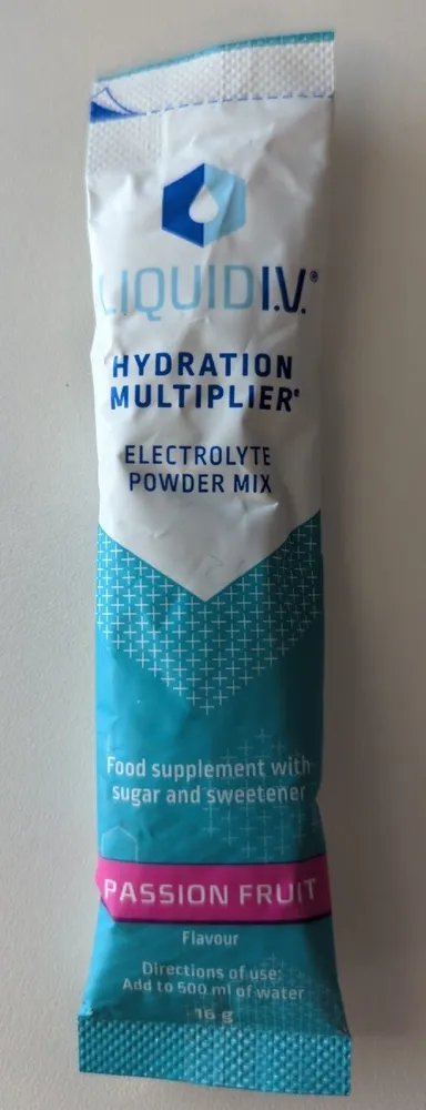 Liquid IV Hydration Multiplier Passion Fruit
