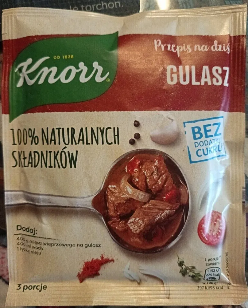 Przepis na dzis Gulasz