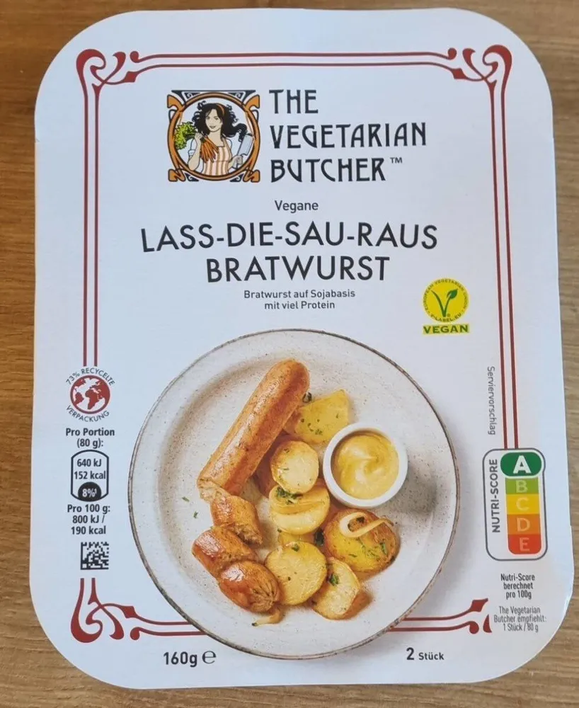 LASS-DIE-SAU-RAUS BRATWURST