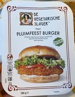 Vegan Pluimfeest burger