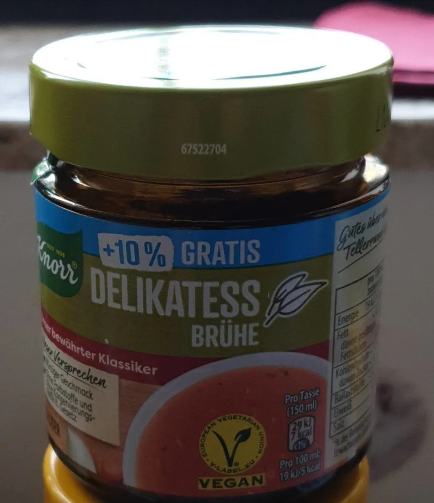 Delikatess Brühe