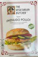 Hamburguesa de pollo vegano