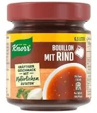 Bouillion mit Rind