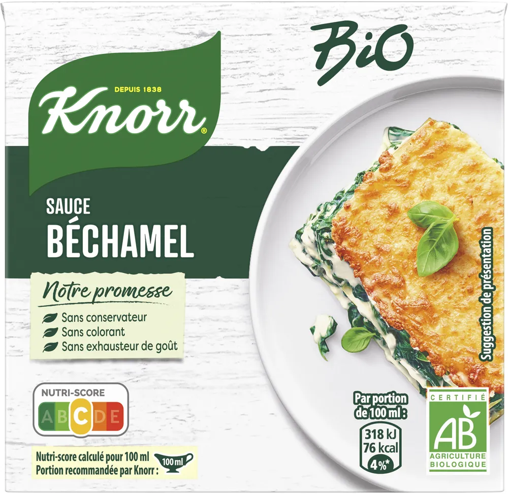 Knorr Sauce liquide BIO Béchamel