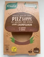 Soupe champignions au shiitake et quinoa