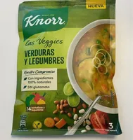 Verduras y legumbres sopa