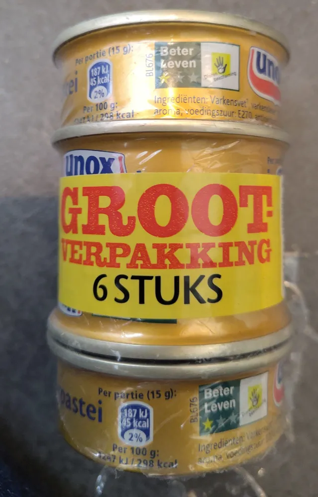 unox leverpastei