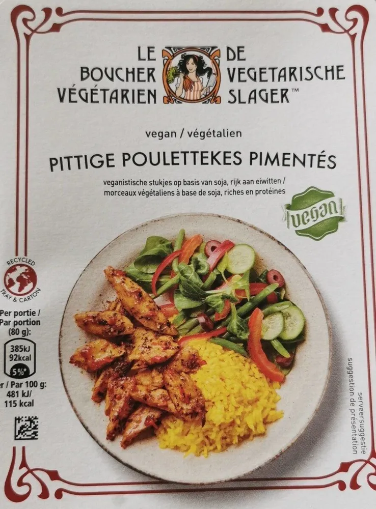 Pittige Poulettekes Pimentés