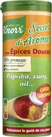 Knorr Secret d'Arômes Assaisonnement En Poudre Épices douces UEFA EURO 2024 Tube 60g Offre Saisonnière