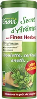 Knorr Secret d'Arômes Assaisonnement En Poudre aux Fines Herbes UEFA EURO 2024 Tube 60g Offre Saisonnière