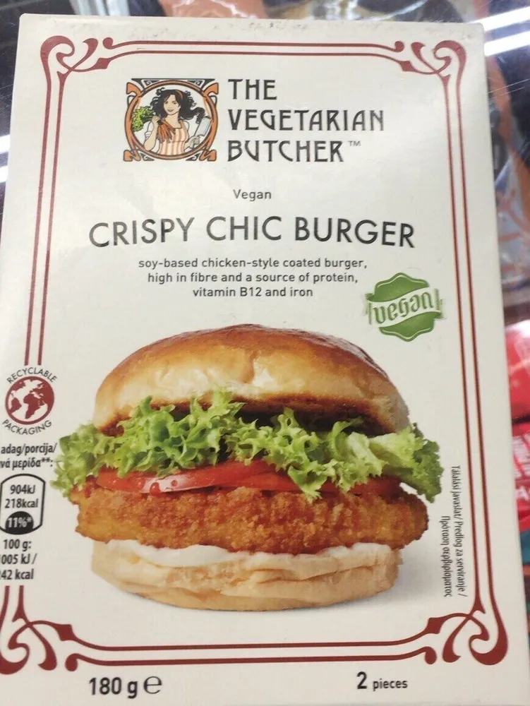 Crispy chic burger