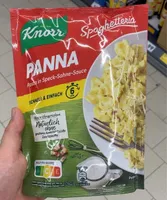 Panna Pasta in Speck-Sahne-Sauce
