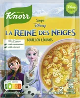 Knorr Soupe Déshydratée Bouillon Légumes Reine des Neiges 2 Portions