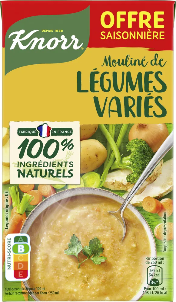 Mouline légumes variés