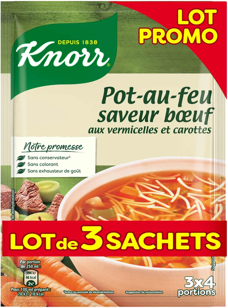 Pot-au-feu saveur bœuf