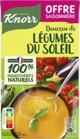 Knorr Soupe Liquide Douceur de Légumes du Soleil 1L