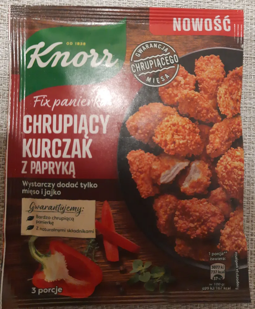Fix panierka Chrupiący kurczak z papryką