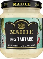 Maille Sauce Tartare Piment de Cayenne Bocal 185g