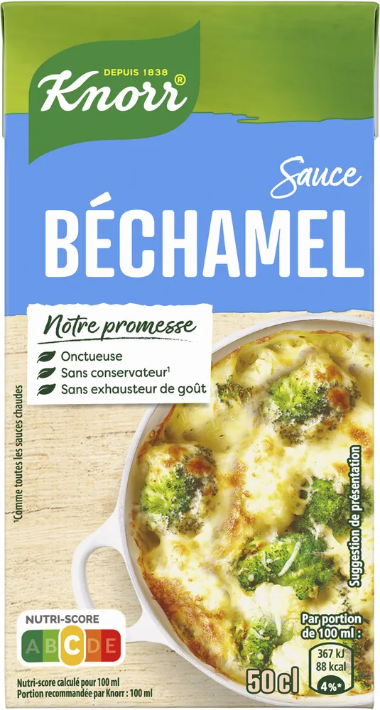 Knorr Sauce Liquide Béchamel Brique 50cl
