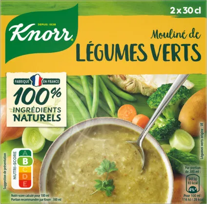 Moulinet de légumes verts
