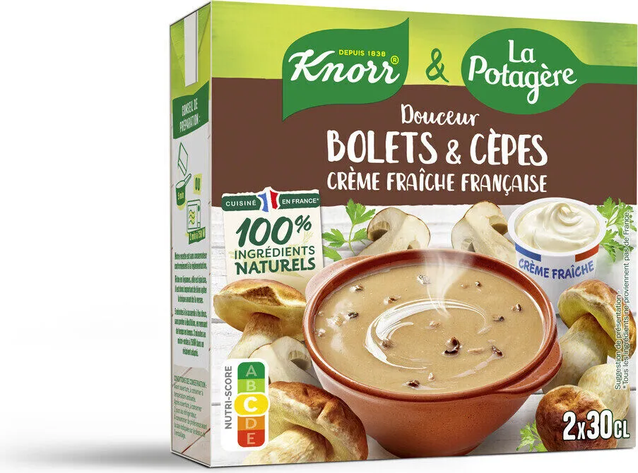 Douceur de champignons bolets et cèpes