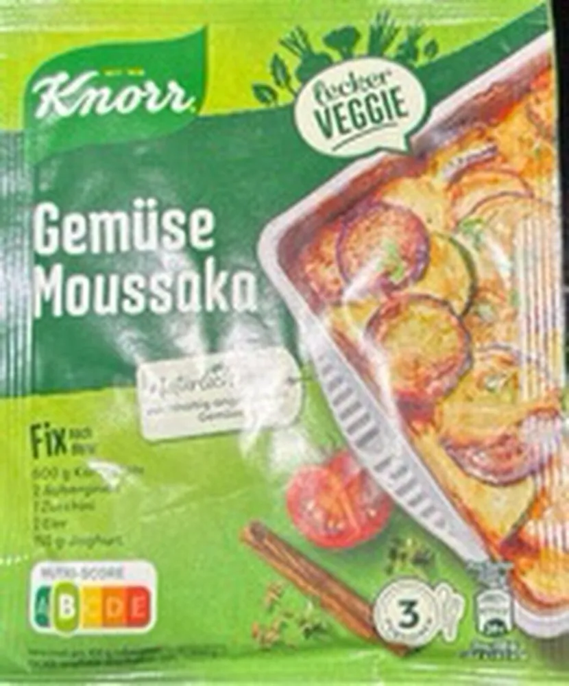 Gemüse Moussaka