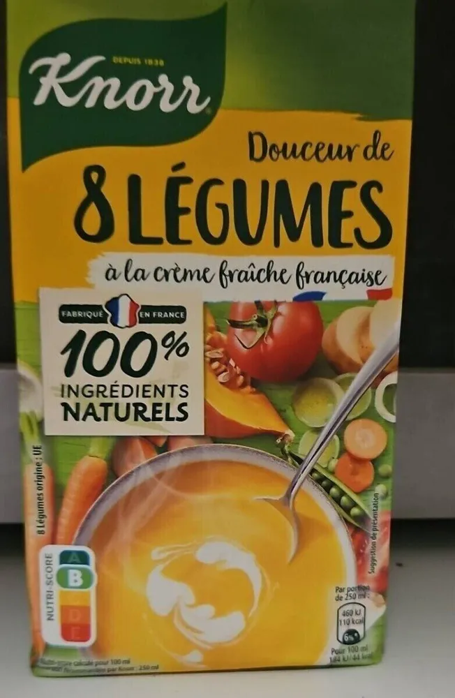 Douceur de 8 légumes