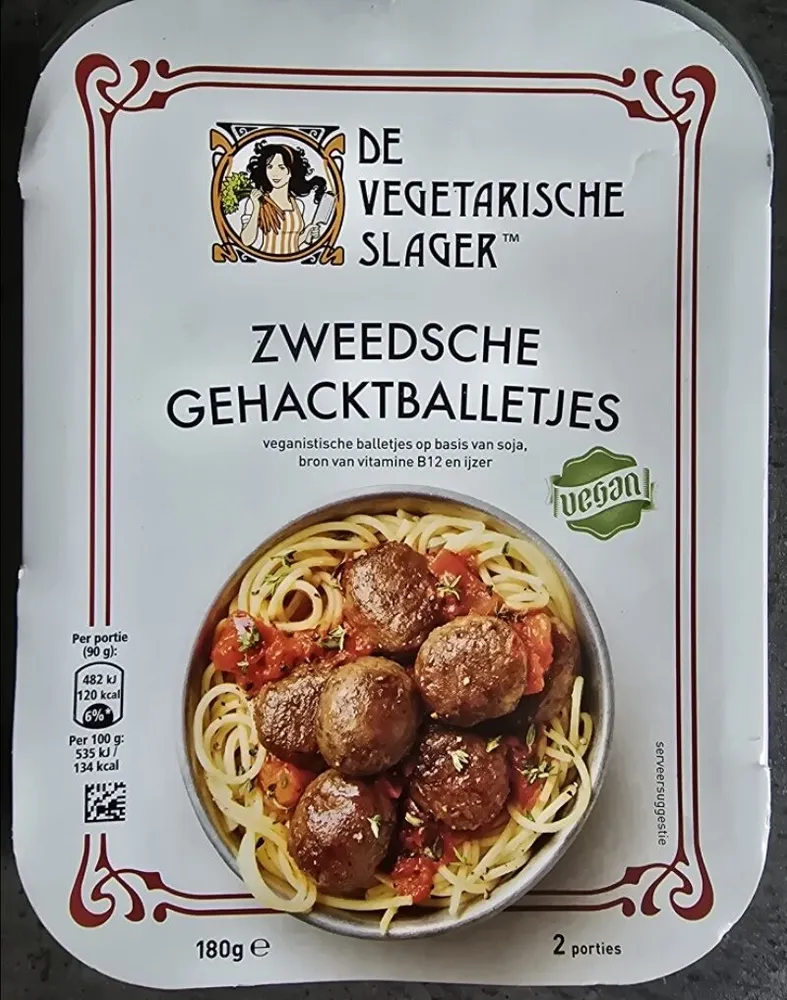 Zweedsche gehacktballetjes