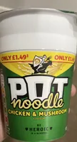 DIONS ONLY £1.49* ONLY £1.4 POT noodle CHICKEN & M