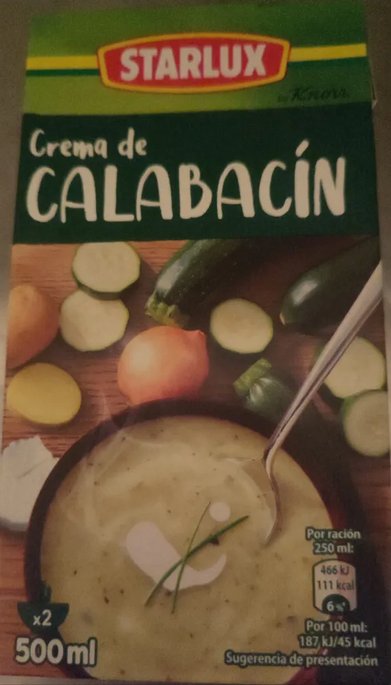CRÉMA DE CALABACÍN