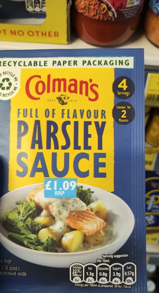 Parsley Sauce