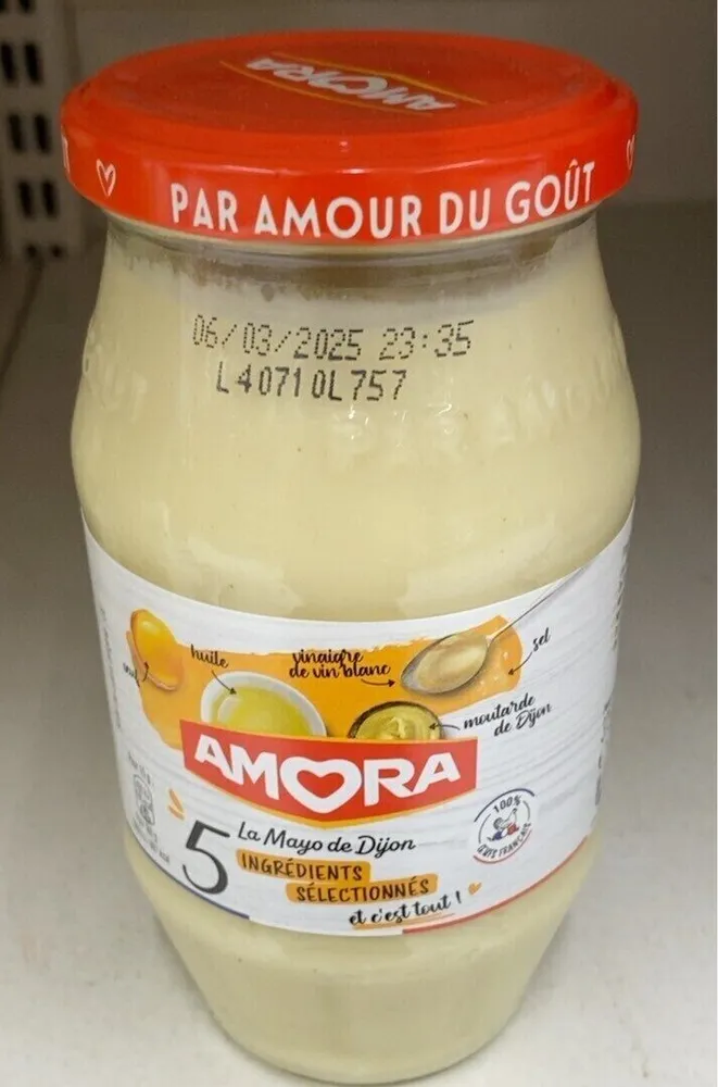 Amora 5 ingredients