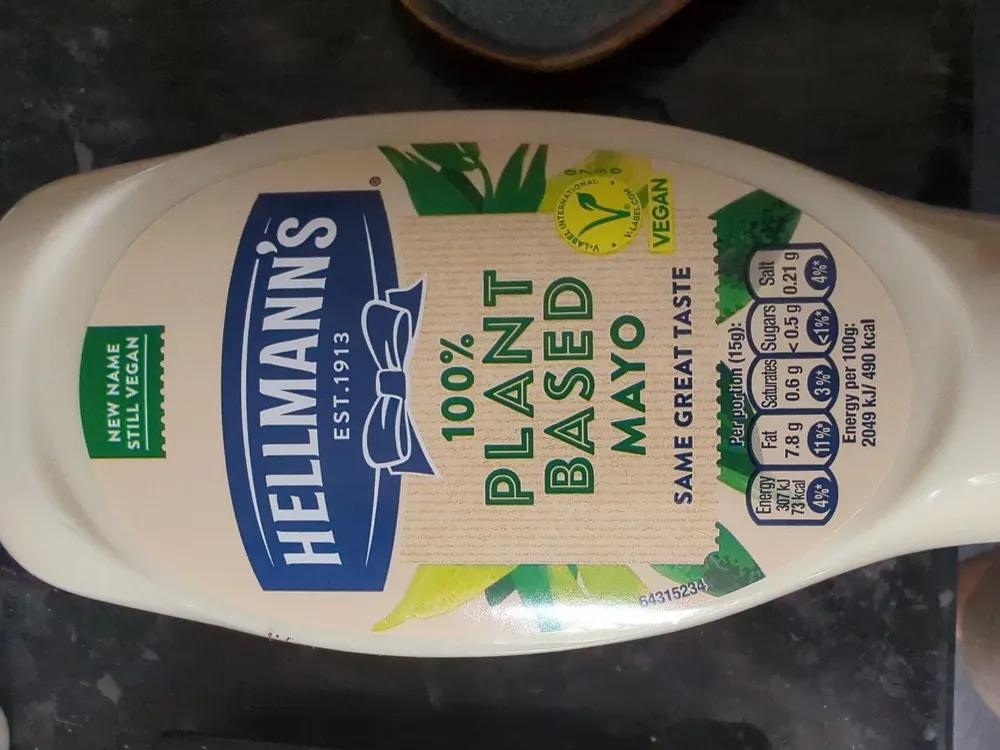 100% Plant Based Mayo